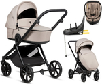 Детская коляска Tutis Mio 3 Plus Essential New 4 в 1 с автокреслом Beno Beige и базой 1622611 Moon Rock