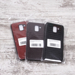 Панель из экокожи Рептилия для Samsung Galaxy J6 (2018), 010027 Коричневый