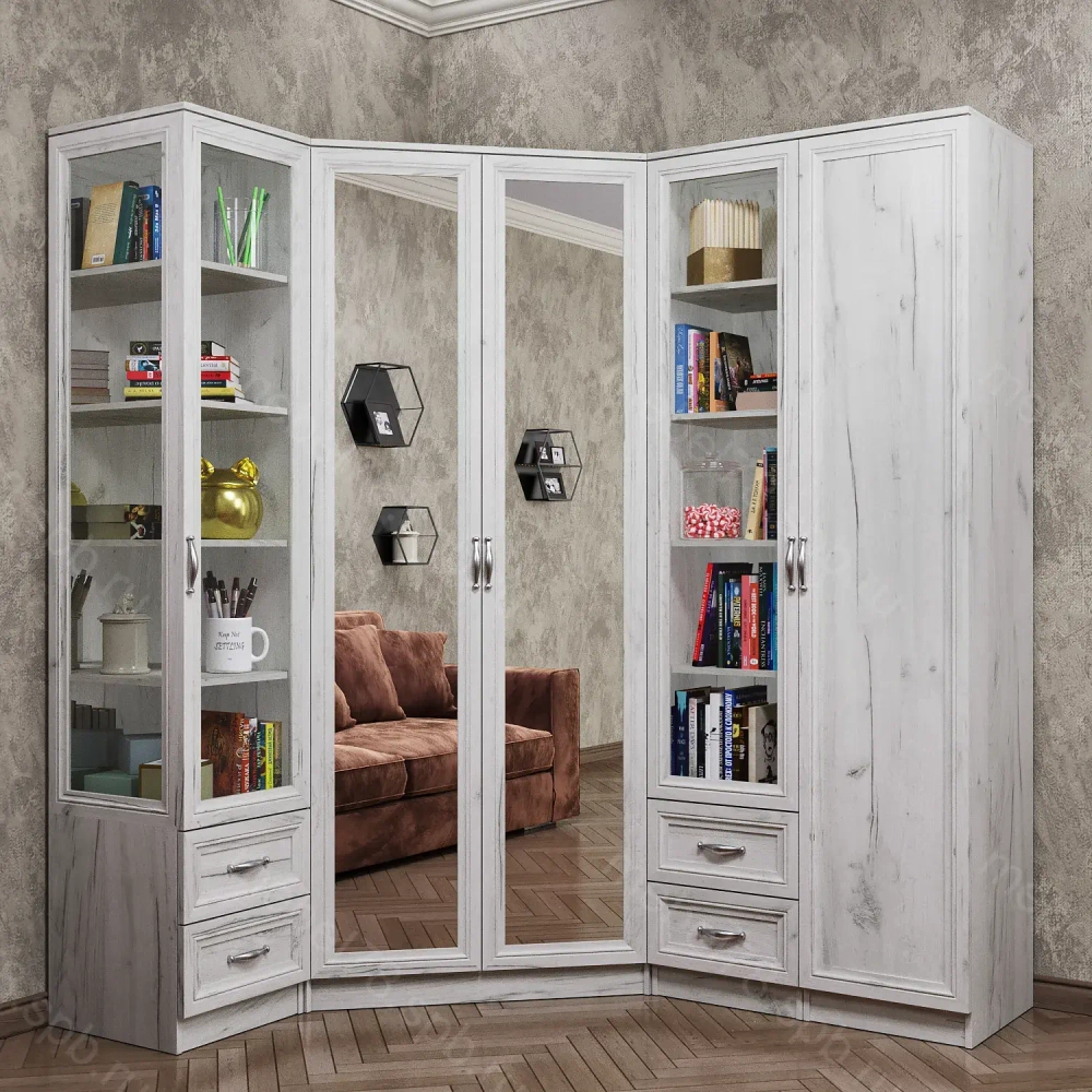 Шкаф угловой №17