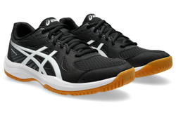 Мужские кроссовки для бадминтона/сквоша Asics Upcourt 6 - черные/белые