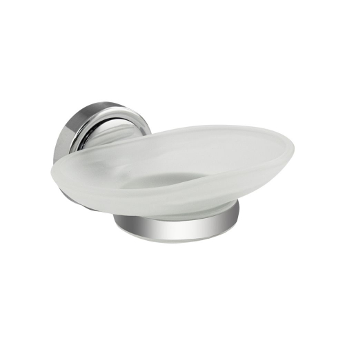 Мыльница стекл. с креплением к стене САНАКС 1207-