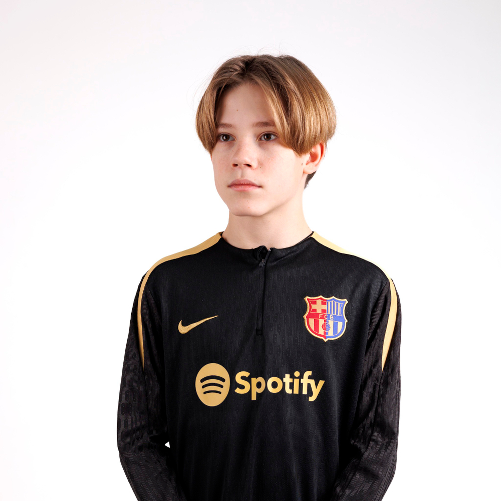 Барселона / Детский трен.костюм / Черный