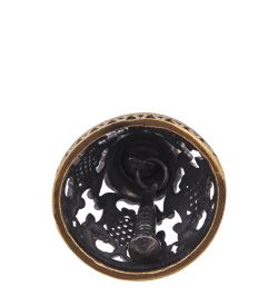 AM-4241 Колокольчик «Сад» (латунь, янтарь)