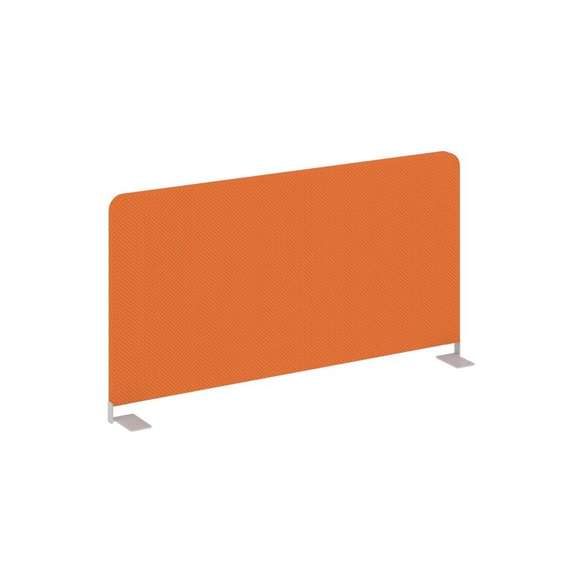 Настольный Экран боковой UNE.TEKRB-504.25 Оранжевый/Металл Серый 800*28*497
