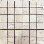 Мозаика 48х48 Travertine Light (JMST2503) 305X305X7, натур. мрамор