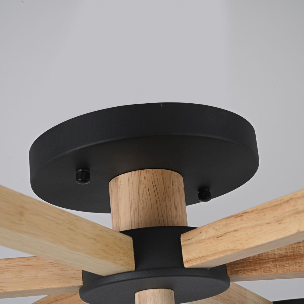 Потолочная Люстра Turna 6 Black By Imperiumloft