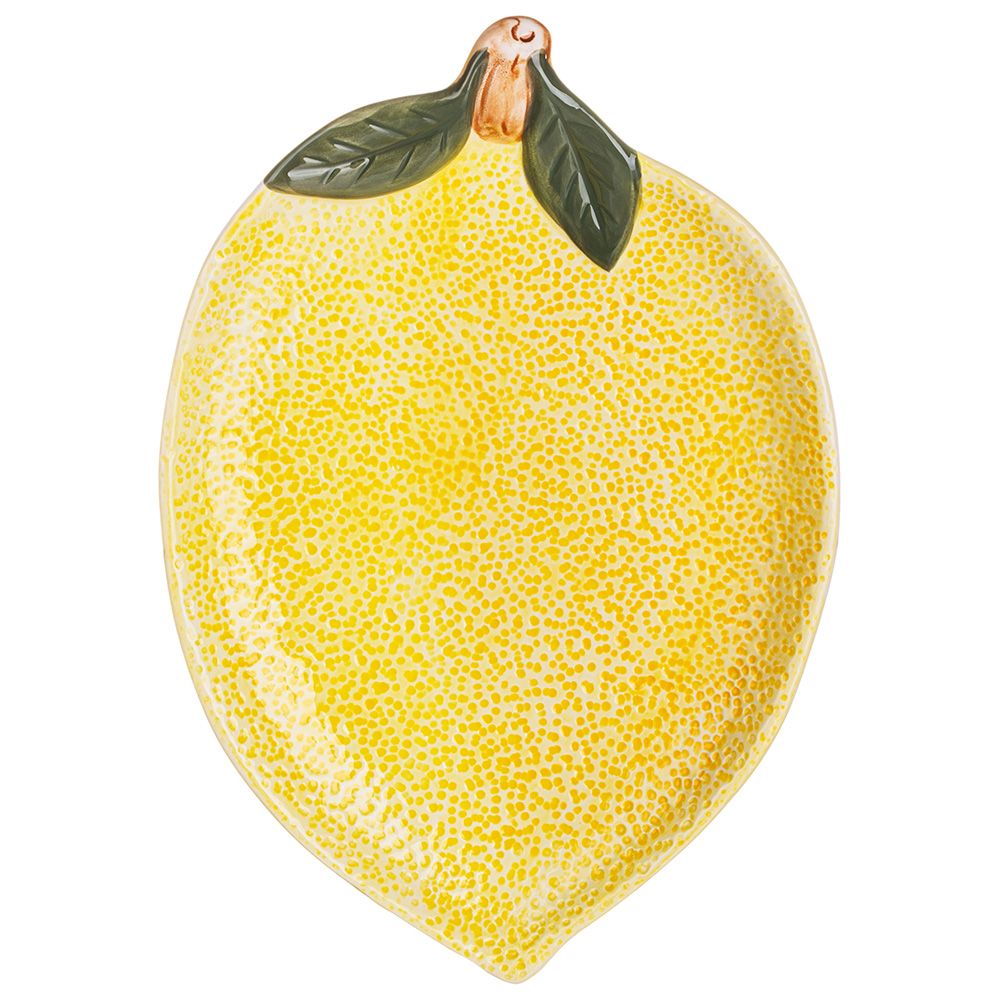 ТАРЕЛКА LEFARD "ЛЕМОН ТРИ" 28,5*20*3,5 СМ