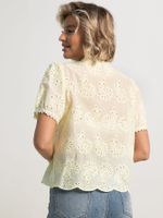 Блуза Бал цветов (желтая) Б15749-7М LT Collection
