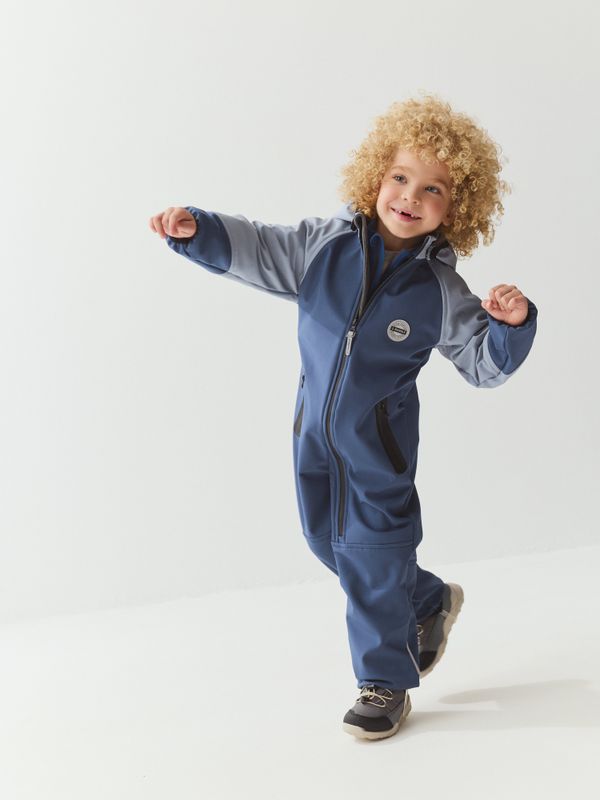 Комбинезон Колор блок Softshell демисезонный 