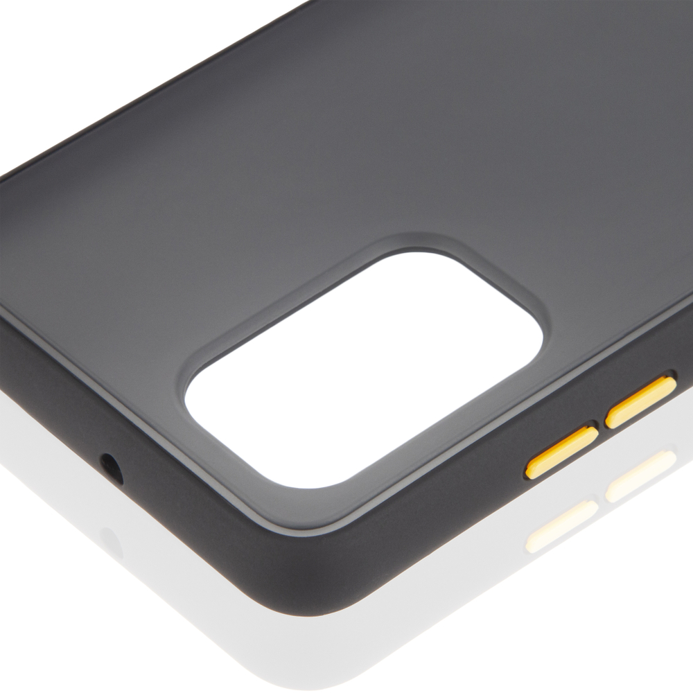 Чехол ROSCO для Samsung Galaxy A32 оптом (арт. SS-A32-ST-TPU-BLACK-YELLOW)