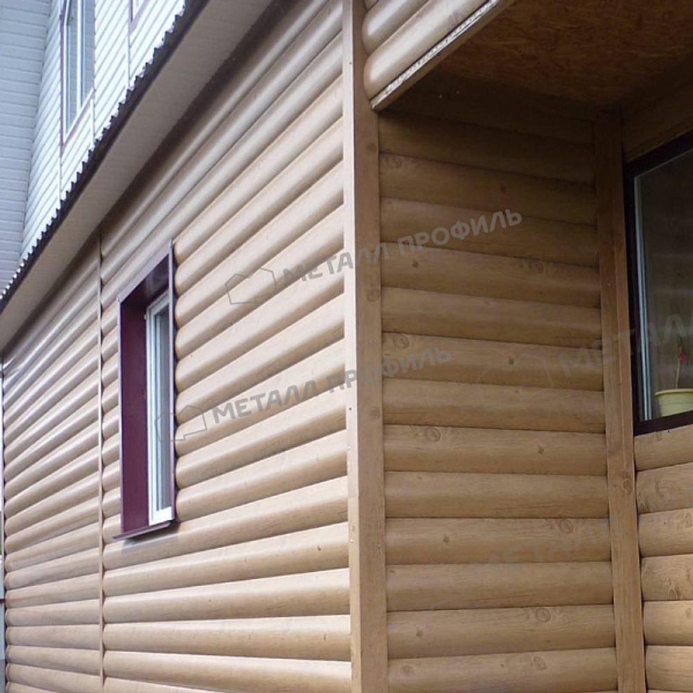 Сайдинг металлический Woodstock ECOSTEEL Матовый 0.5мм Сосна (в наличии)