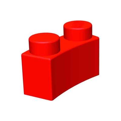 Элемент кругового поворота стены для GigaBloks