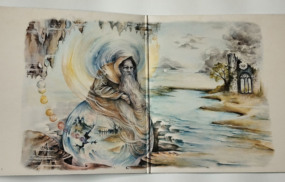Винтажная виниловая пластинка LP Steve Hackett Voyage Of The Acolyte (UK 1975)