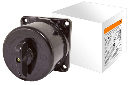 Выключатель пакетный в корпусе 3п 16А IP30 2 положения, 3 направления 380В КРИ Контакт