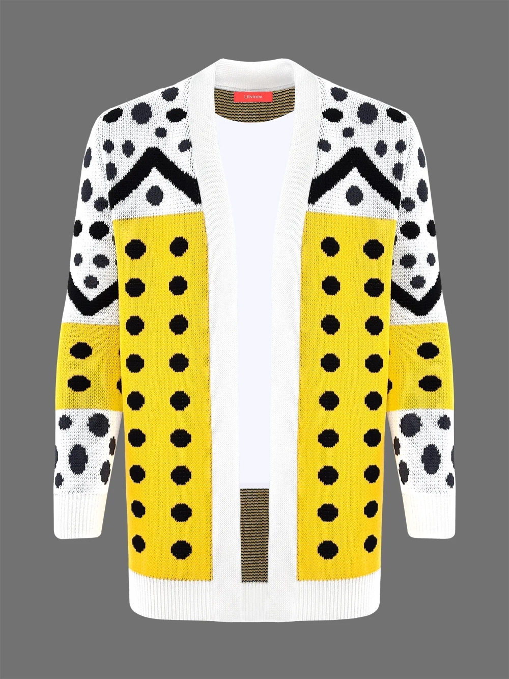 Кардиган с планкой