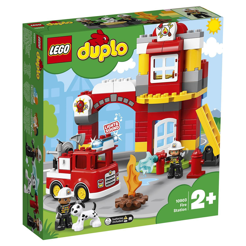 LEGO Duplo: Пожарное депо 10903 — Fire Station — Лего Дупло