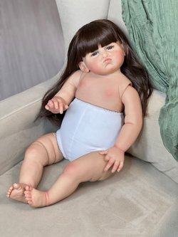 Кукла Реборн мягконабивная 65см в пакете (FA-819)