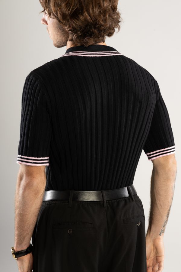 Поло Basic чёрное - фото 3