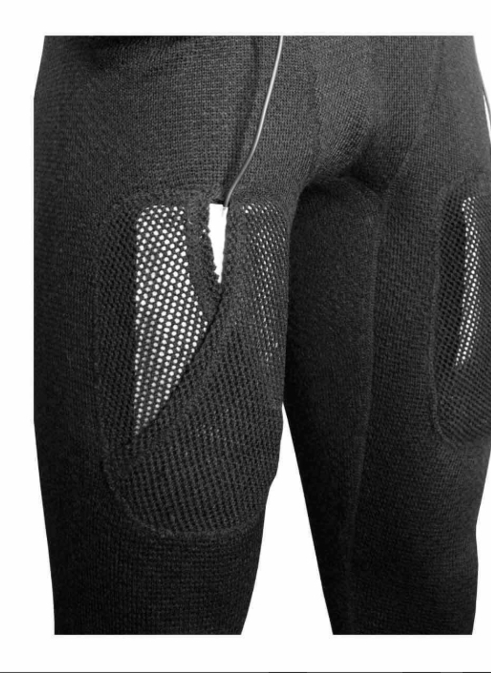 Кальсоны (термобельё) с подогревом RedLaika Arctic Merino Wool RL-TM-32 мужские черные