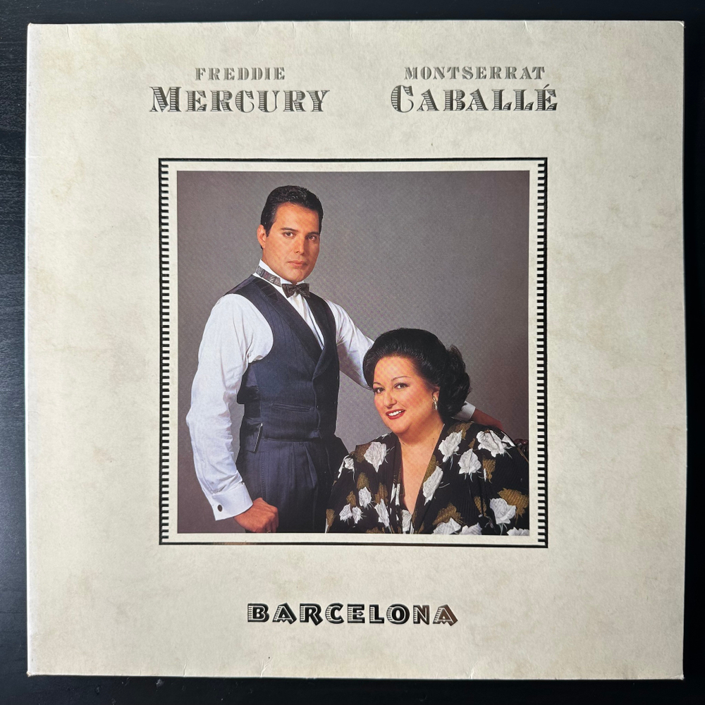 Freddie Mercury & Montserrat Caballé ‎– Barcelona (Европа 1988г.)