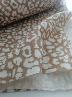 Муслин (2х-слойный), цвет- Пятна, кофе, 1,5м