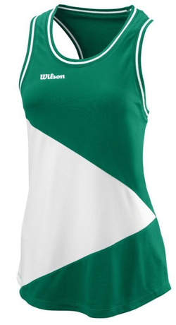 Женский топ теннисный Wilson Team II Tank W - team green