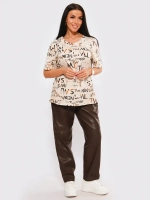 Футболка женская большие размеры