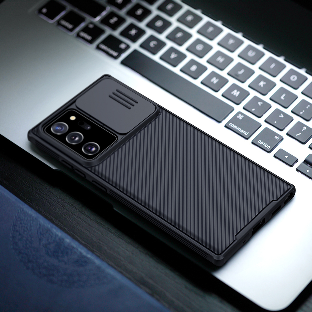 Чехол для Samsung Galaxy Note 20 Ultra от Nillkin серия CamShield Pro Case с защитной крышкой для задней камеры