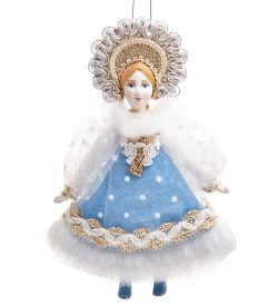 РусКукла RK-834 Кукла подвесная «Снегурочка»