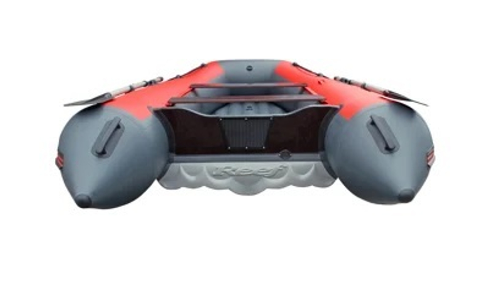 Лодка ПВХ Polar Bird PB-385M New Merlin (Кречет) + 2х-тактный лодочный мотор HIDEA HD30FES