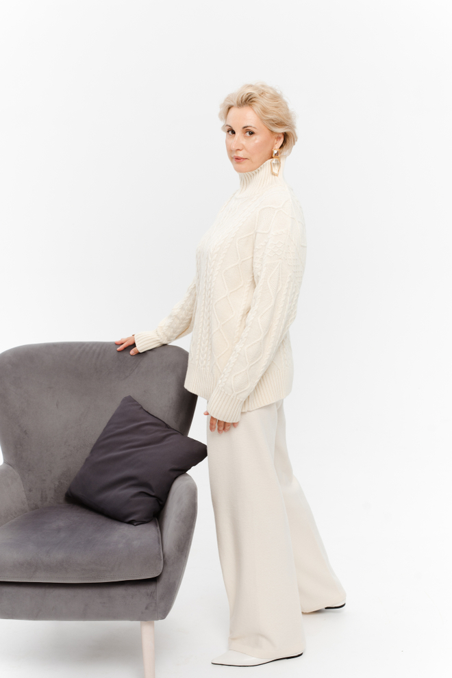 Брюки кашемировые со стрелками