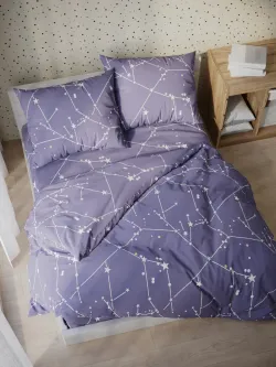 Простынь "Созвездия" 150х215 см Сказка сатин