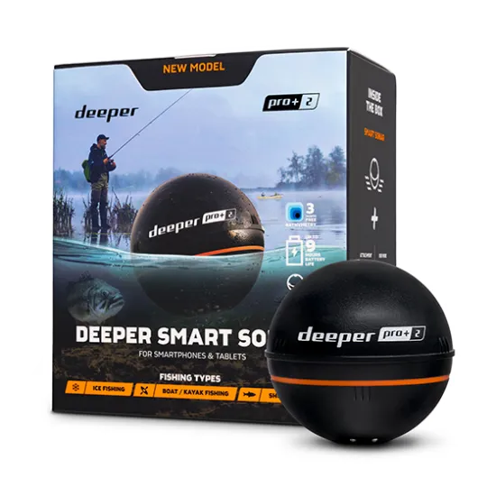 Беспроводной эхолот Deeper PRO+ 2