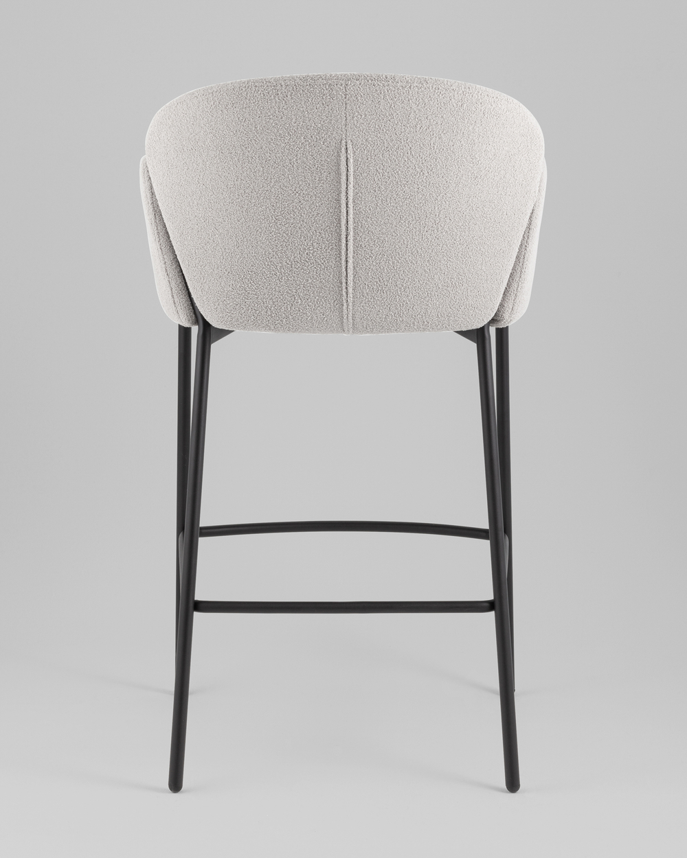 Стул полубарный Melia светло-серый