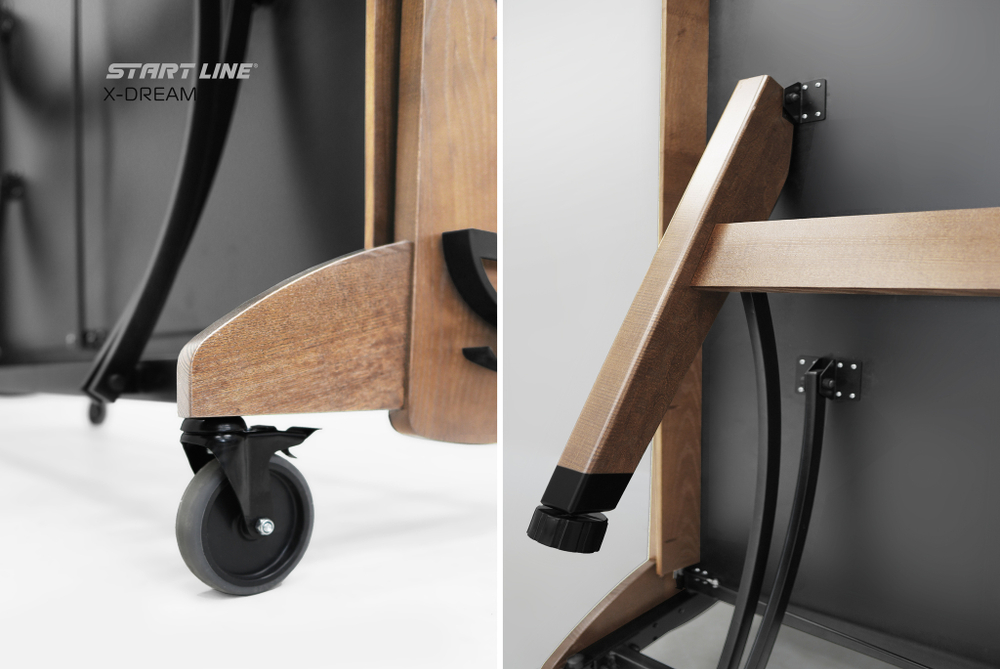 Стол теннисный X-dream Start Line (№5, ЛДСП Черный)