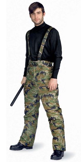 Брюки зимние "Охрана" (КМФ лес)