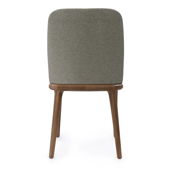 Стул Bruno, бежевый, ножки орех