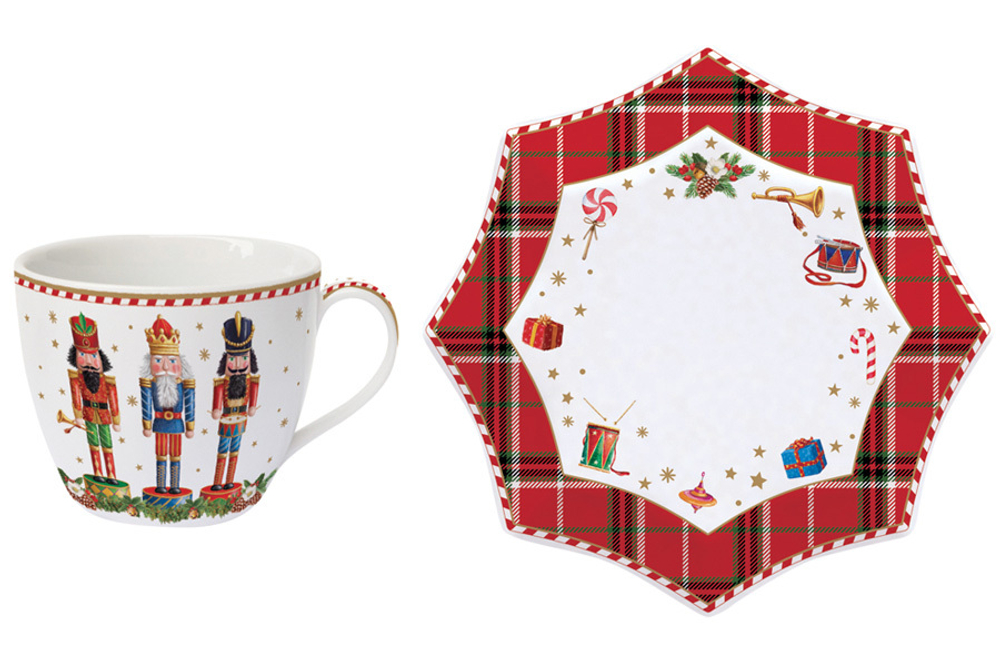 Чайная пара 250мл Щелкунчик винтажный Easy Life