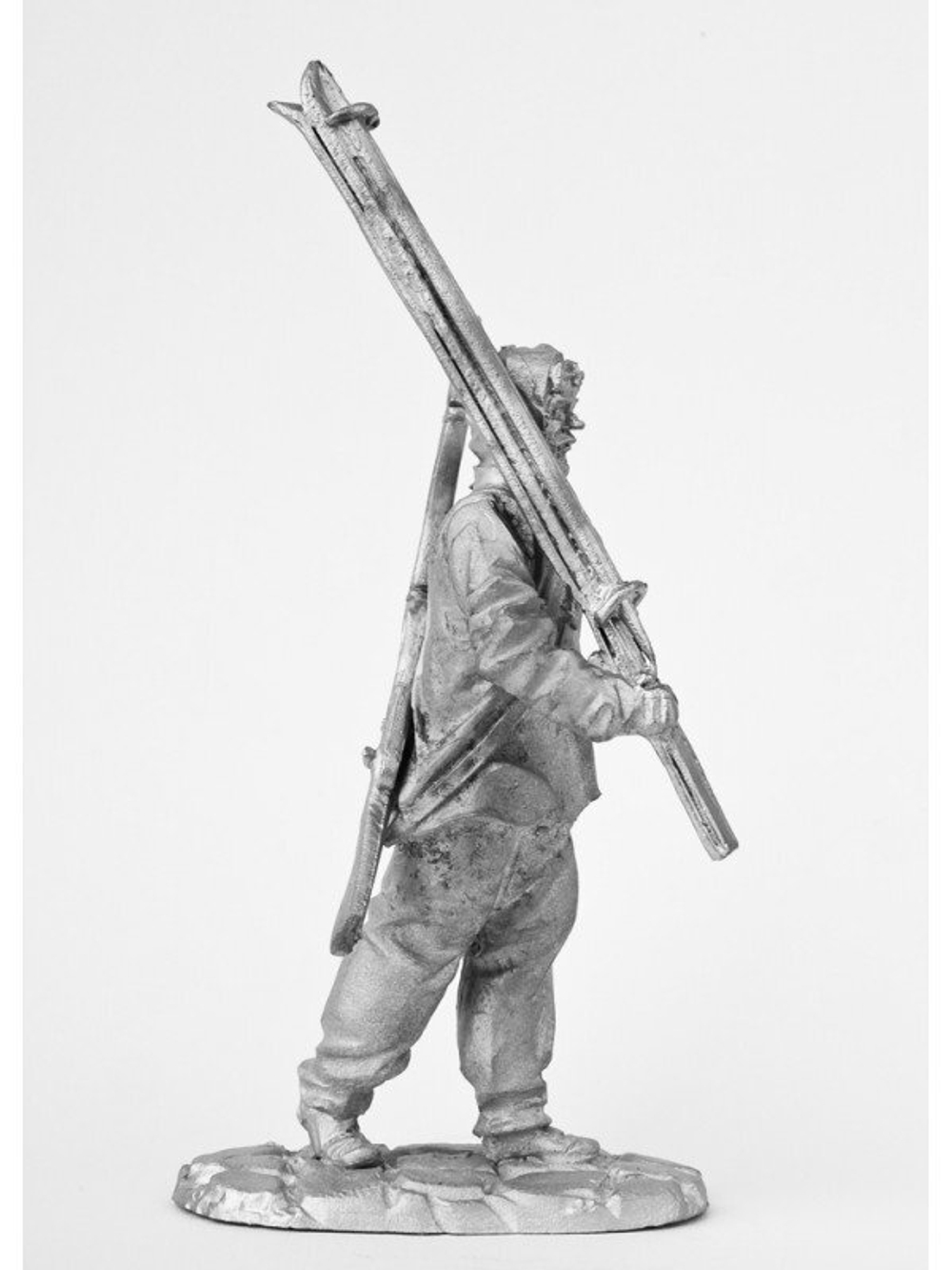 Оловянный солдатик Лыжник РККА парад 1941 года