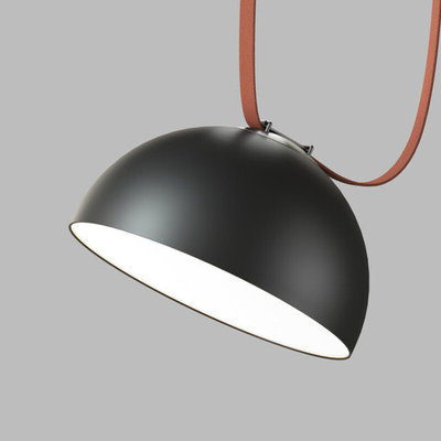 DK5562-BK Cветильник для трека-ремня Belty, серия Flow со светодиодом, D300*H171мм, 48V DC, 28W, RA90, 120°, 4000K, IP20, черный, алюминий