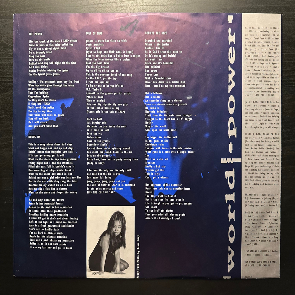 Snap! - World Power (Европа 1990г.)