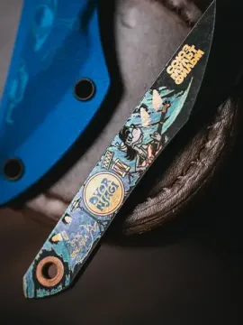 Нож "KOI" Ну погоди LE, BSW, Blue