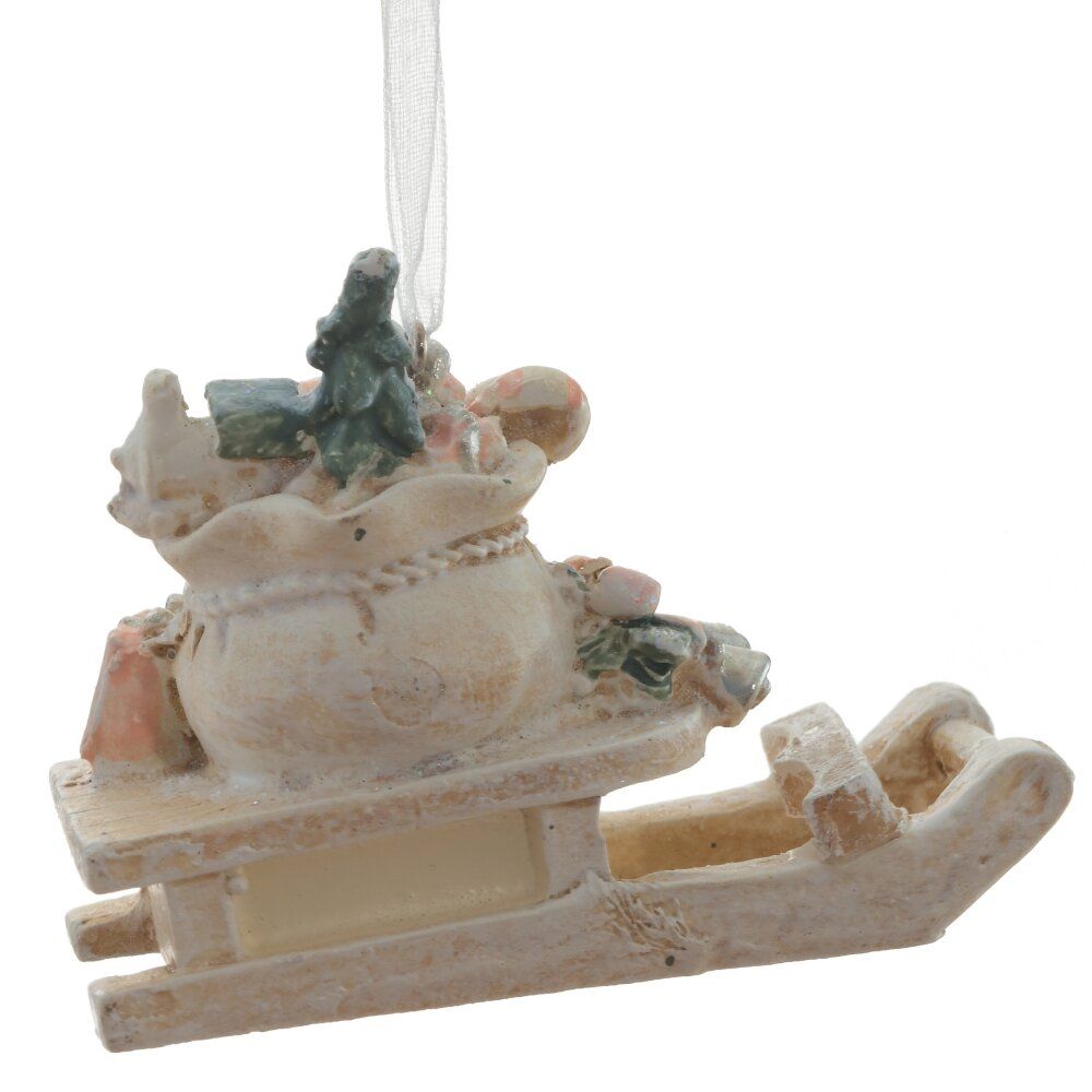 GAEM Изделие декоративное подвесное "Сани", L7 W3 H5,5 см