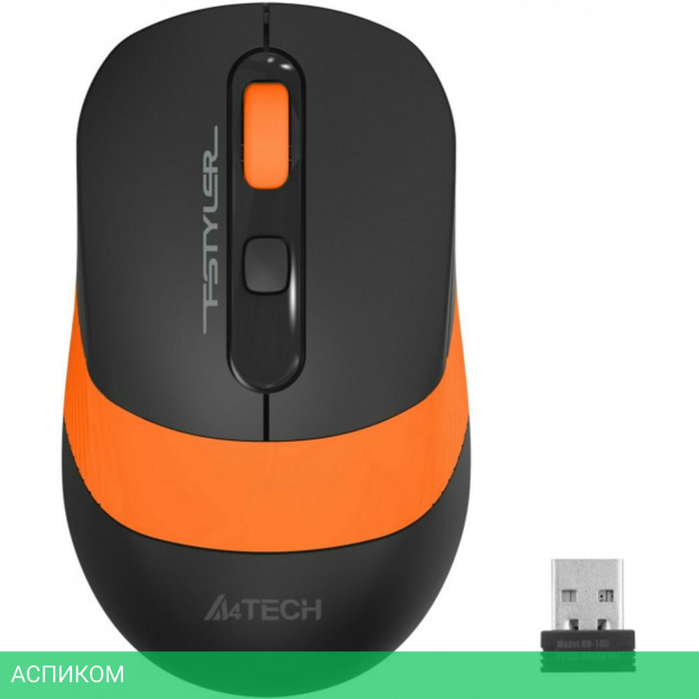 Набор периферии A4Tech Fstyler FG1010 Orange черный/оранжевый