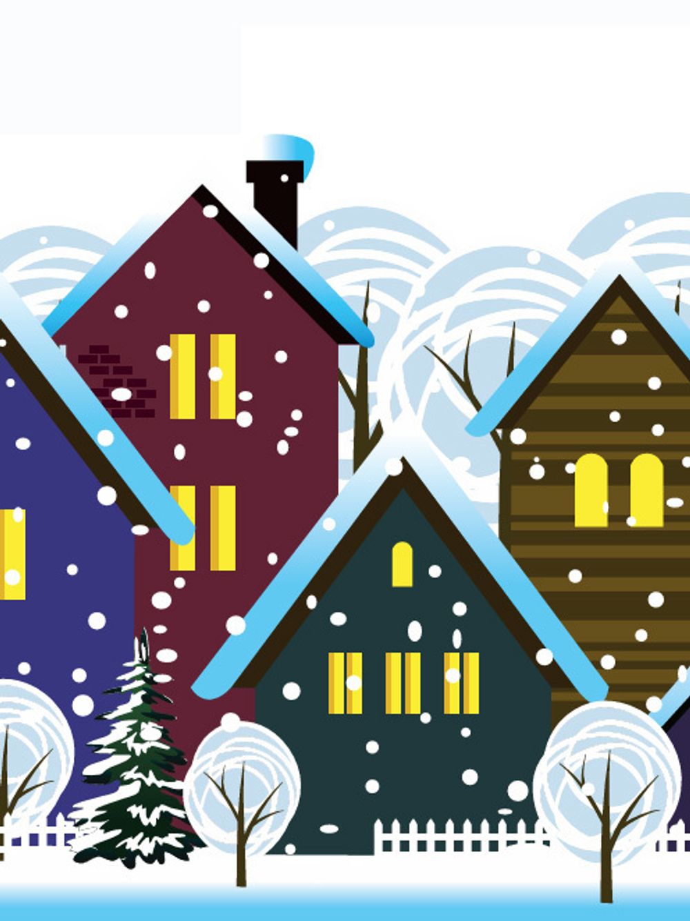 Ограждение из ЛИТОГО монолитного поликарбоната - для большой елки