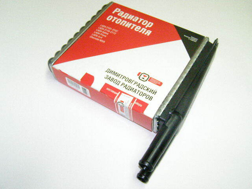 Радиатор печки алюм. /1118/ (ОАТ)