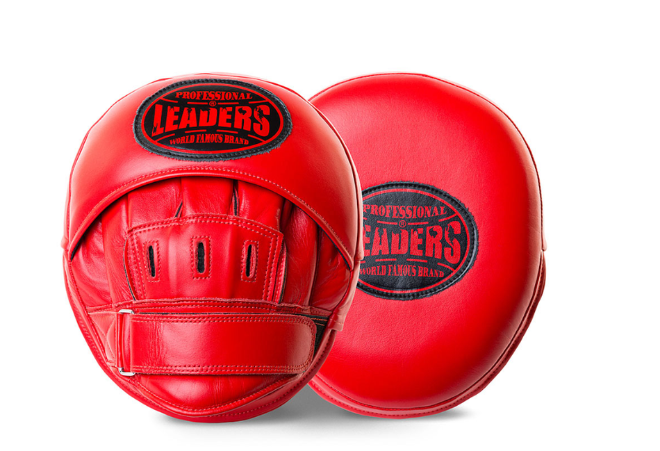 Лапы тренерские LEADERS MID-AIR RED ALERT (ONE, красный)