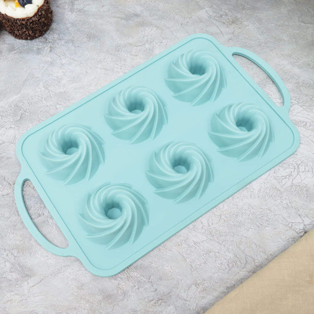 Форма для выпечки силиконовая с металлическим каркасом, 32*18см