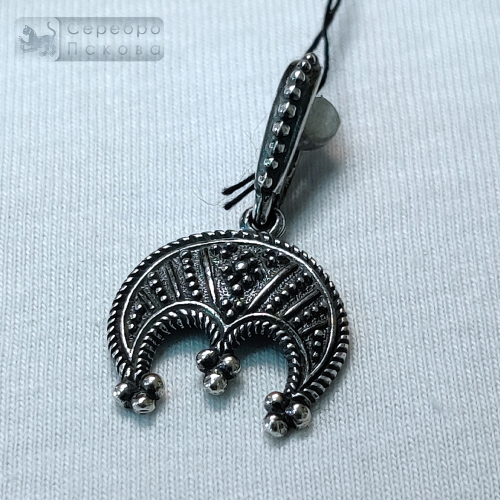 Подвеска "Лунница" Богородичная малая