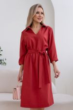 Платье Стрит стайл (терракот) Р11-1048 Nikol (Акция)